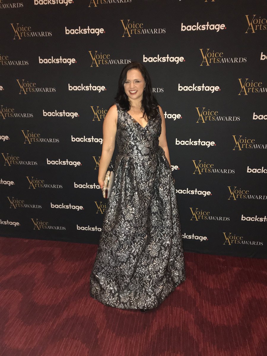 PaolaPoucel's tweet photo. Had a blast at my first @SovasVoice awards with my partner in crime @WhoIsXuxo Congrats to all the winners! @deltoroVoice @ChristianLanz https://t.co/EI9T1XsI30
