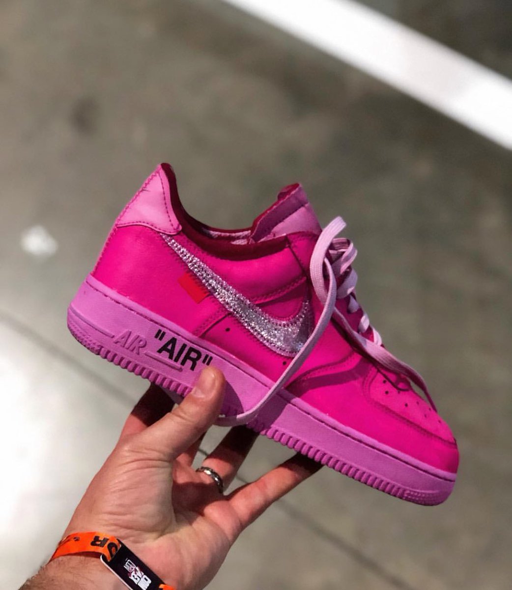 off white air force 1 pink