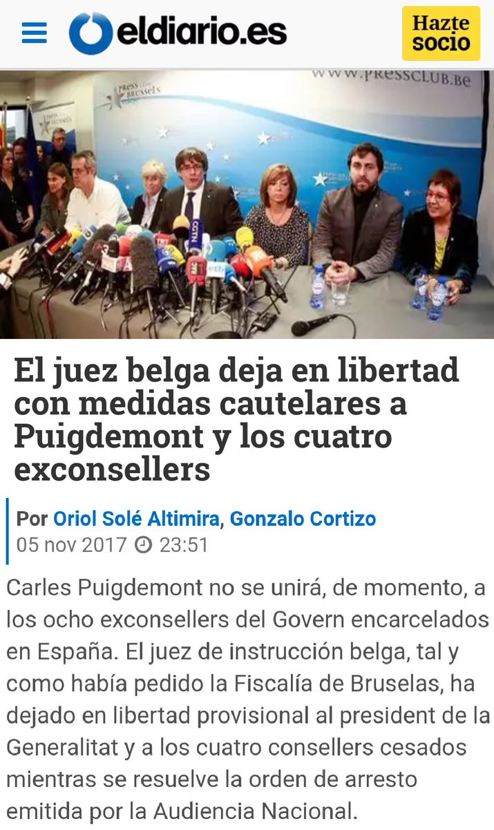 Lailoken__'s tweet photo. #ObjetivoBruselas
La Justicia,¡Sí independiente!, de Belgica decide no encarcelar a un gobierno ELEGIDO EN LAS URNAS
https://t.co/wqMHAK8fZE https://t.co/AZAXbvWcH0