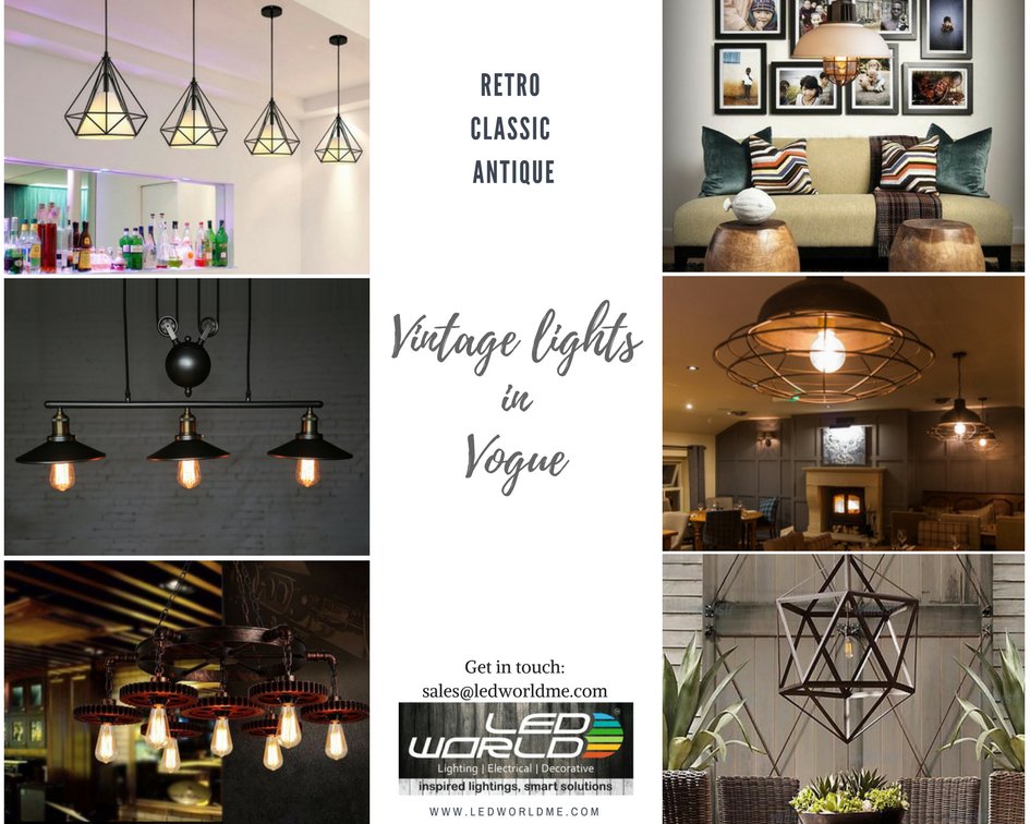 LEDworldDubai's tweet photo. Create a stunning centerpiece with one of our authentic vintage pendant lights.
#vintage #classiclighting #ledworld #LED #oldisgold #retro https://t.co/BnazkG1DzK