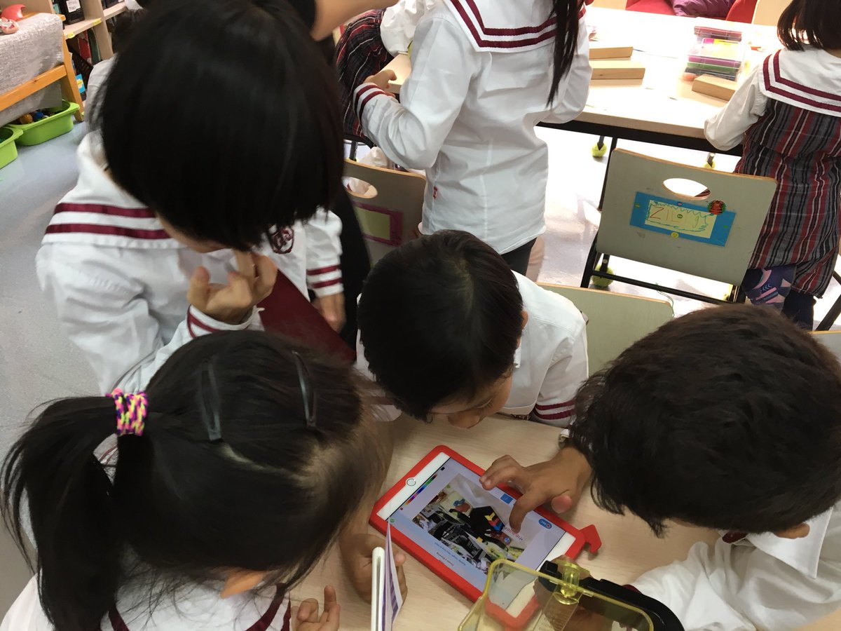 turnmeluce's tweet photo. Using @Seesaw to independently document our thinking in math.  @RebeccaDoige will use it to assess student understanding #mycisb #pyp https://t.co/pDc4FBtgGY