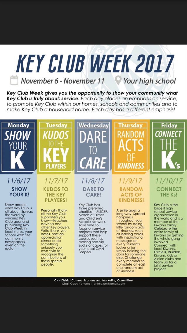 D27sKoiFish's tweet photo. Join us in Key Club Week 2017 and show your Koi Fish spirit! https://t.co/zFSarfujsF