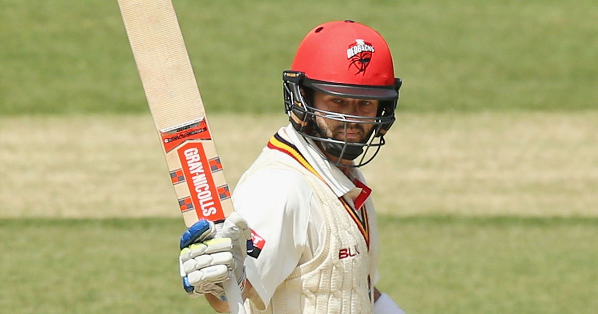 SACricketTeams's tweet photo. And it's 100 for @calferguson12 in his 100th game for South Australia! π―#SheffieldShield
What a π https://t.co/eKSnAngYFJ