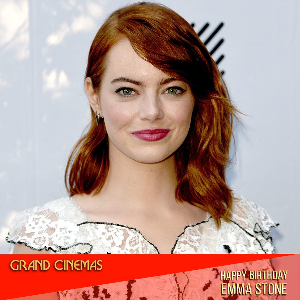 Happy Birthday to one of the best Hollywood actresses, Emma Stone! 