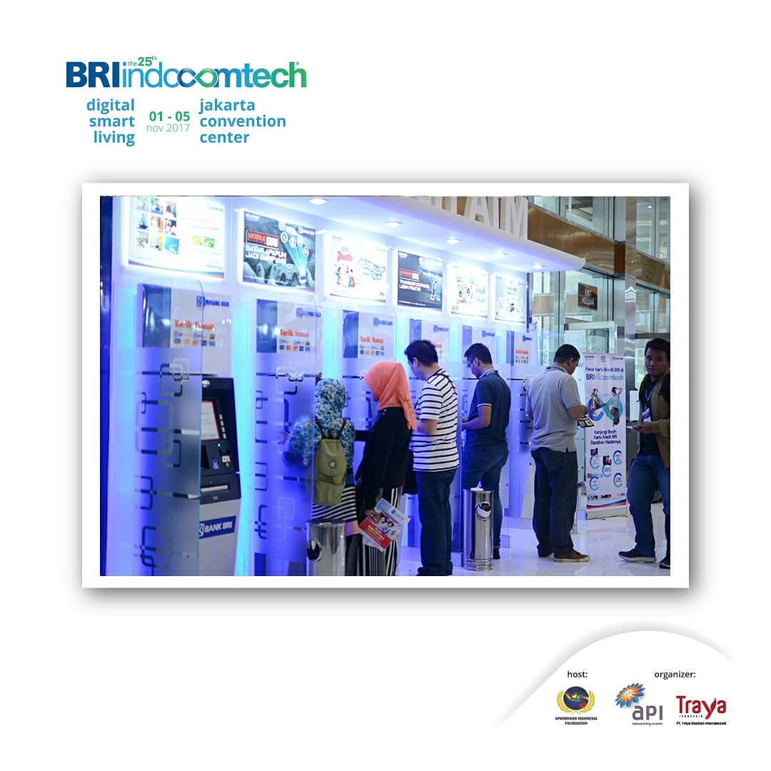 Indocomtechnet's tweet photo. Tahun depan tepatnya 31 Oktober-4 November #BRIINDOCOMTECH akan hadir dgn acara yg lebih seru. Catat tanggalnya ya! https://t.co/K2DWAWwaJp