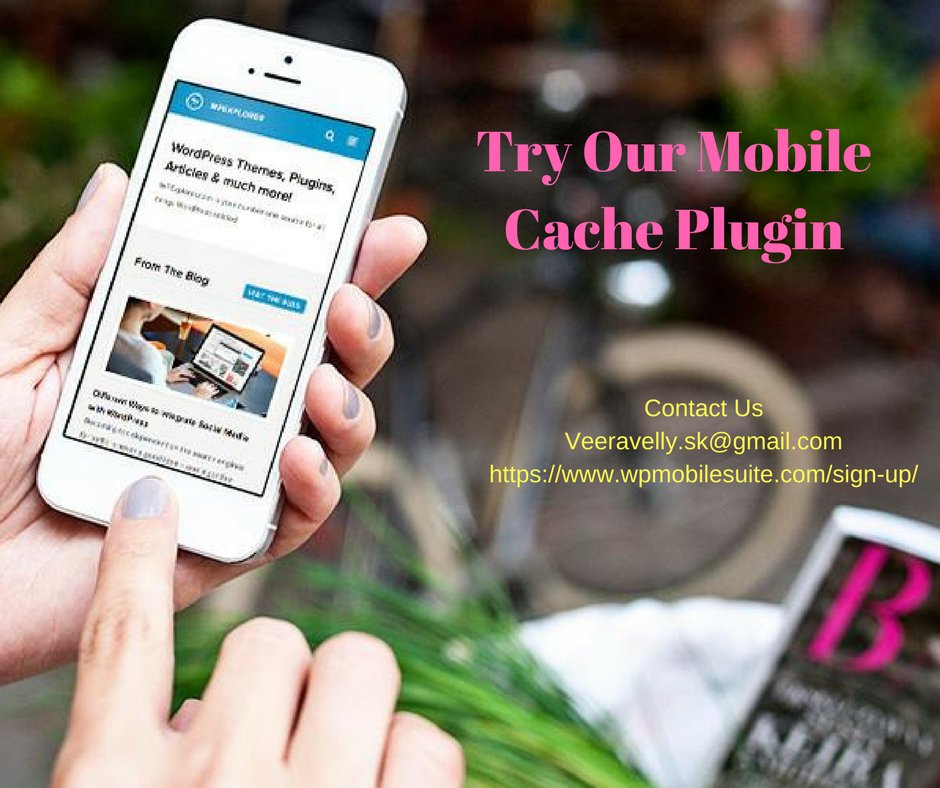 WPMSuite's tweet photo. Try Our Mobile Cache plugin for free
https://t.co/5Ro4Y2G1YC https://t.co/IHmpDERom0