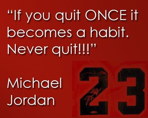 ByeByeBully531's tweet photo. Never quit or it becomes a habit. #byebyebully #byebyebully531 #nevergiveup #neverquit #endcyberbullying https://t.co/8ihYnKLlwX