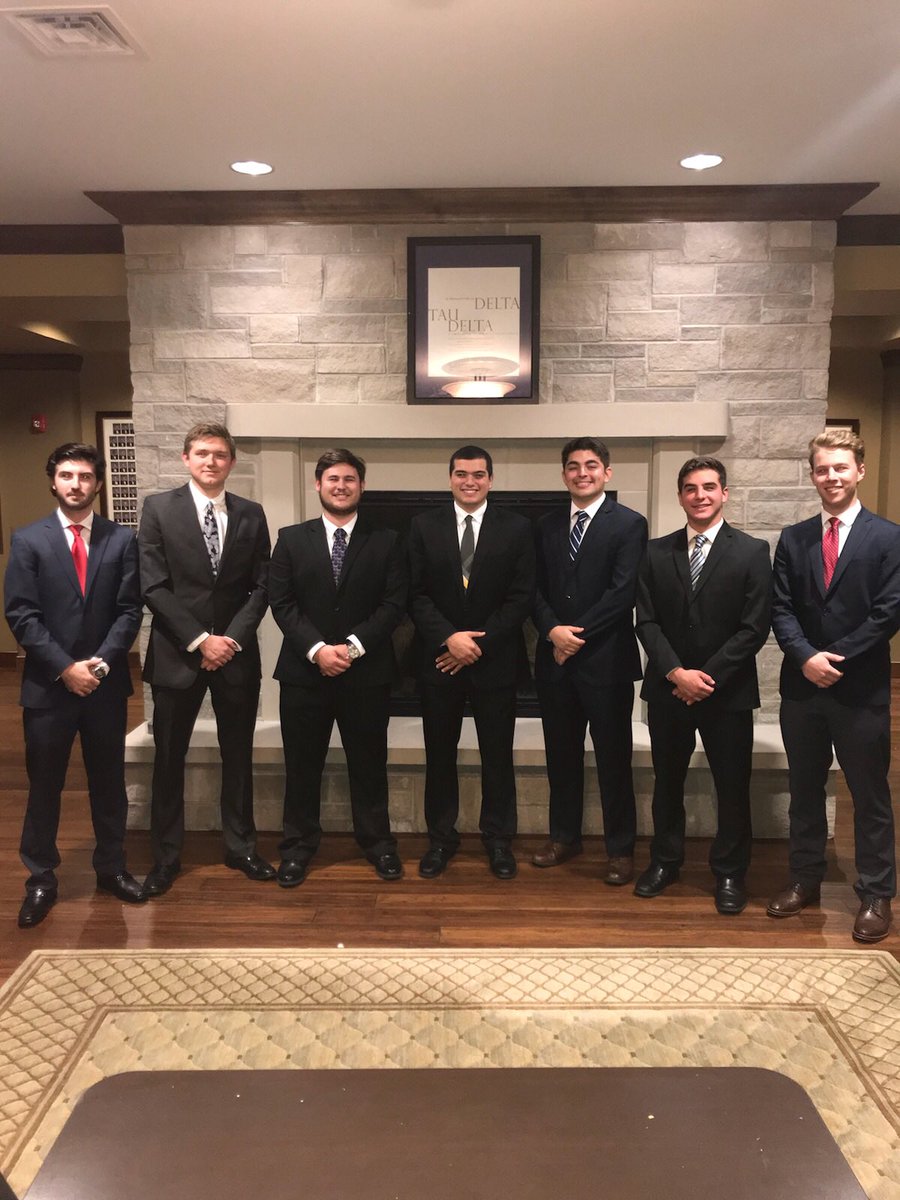 Congradulations to the newest executive board of Delta Tau Delta’s Gamma Kappa chapter!