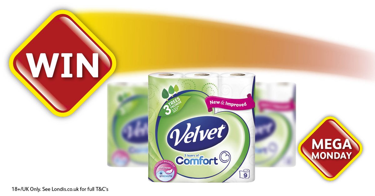 myLondis's tweet photo. #WIN with #MegaMonday!

RT &amp; Follow @myLondis for your chance to WIN a case of Velvet Comfort tissue!

#LondisMegaDeals https://t.co/j6dKJbVkGS