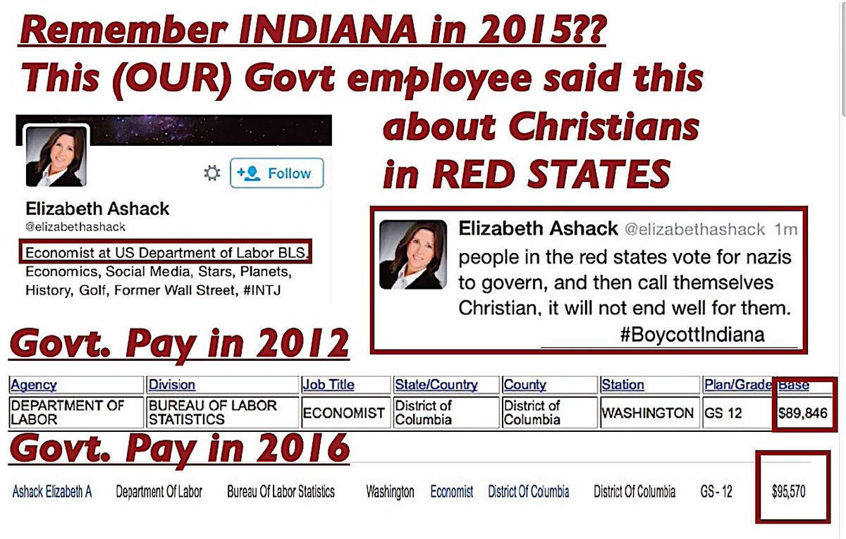 cmdorsey's tweet photo. @GartrellLinda @brownsfan204 2015 RE: then #GovPence #INDIANA
FEDERAL EMPLOYEE STATEMENT ABOUT RED STATES & CHRISTIANS
https://t.co/Z1auHpcXaC