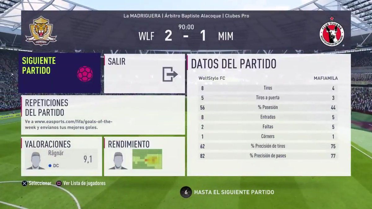 Las estadísticas de un equipo que poco a poco está resurgiendo. 🐺🐺💙