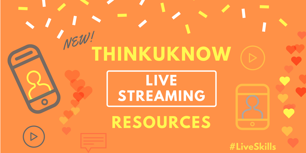 Use of #LiveStreaming platforms by children has increased. Keep them safe with our new resource pack. ow.ly/ipWx30gkKDJ #LiveSkills