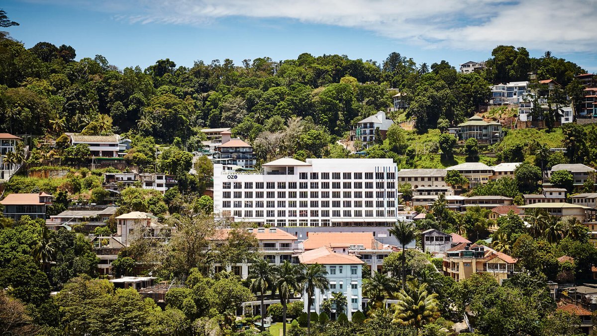 OZOhotels's tweet photo. Surrounded by the natural beauty of Kandy's hills is the one and only @OZOKandy. We can't wait to welcome you. #Travel#OZOhotels https://t.co/EC2rVMFaVp