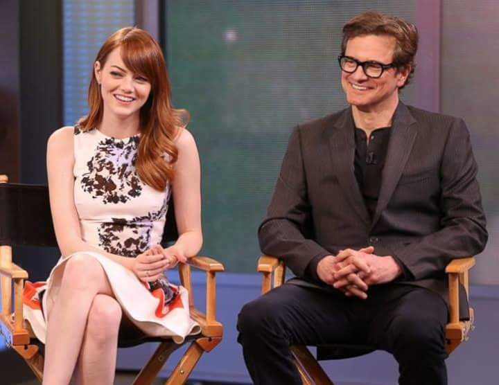  COLIN FIRTH ADDICTED HAPPY BIRTHDAY \"EMMA STONE\" ^^   