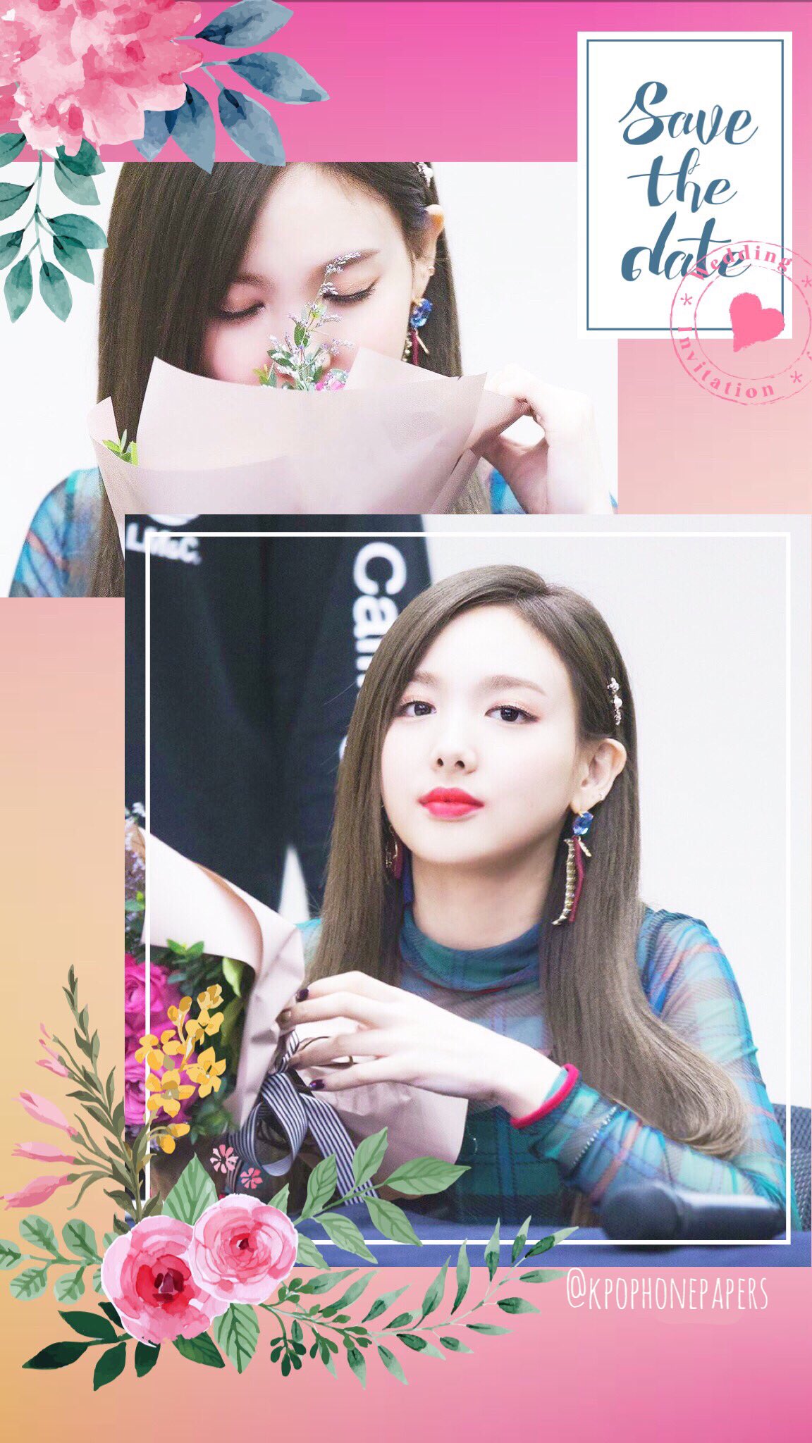 Idol Wallpapers Im Nayeon Lockscreen Wallpaper Set Do Not Take Out Credit Like Retweet To Share Nayeon Twice T Co Wak0bhizbg Twitter