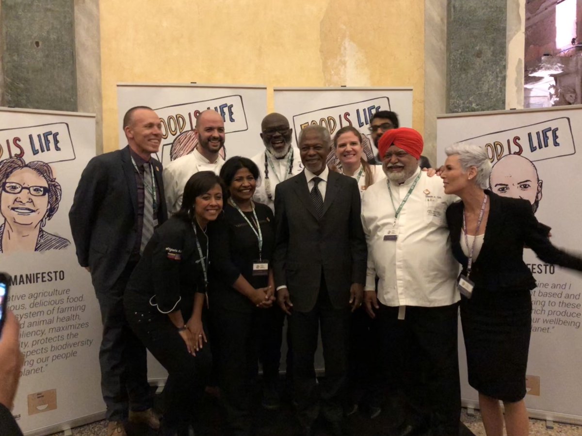 $3.4bil in new commitments to ending #malnutrition at #GlobalNutritionSummit! Nice to end with human face of food through #chefsmanifesto