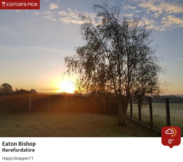 BBCWthrWatchers's tweet photo. An #autumn morning at its finest 😍
Good morning Weather Watchers! https://t.co/mSYeLdpeix