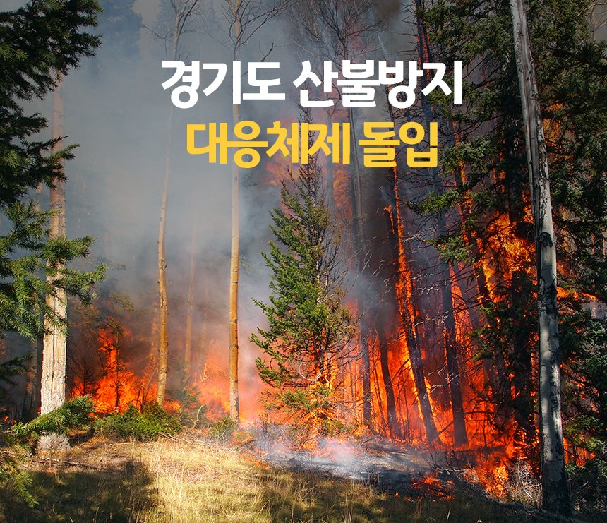 건조한 날씨가 지속됨에 따라 #산불 발생 횟수가 급격히 늘어나고 있습니다. 경기도에서는 이를 대비해 본격적인 #산불방지 활동에 돌입했는데요. 경기도의 구체적인 #산불방지활동 에 대해 확인해 보세요. goo.gl/hTbLg6