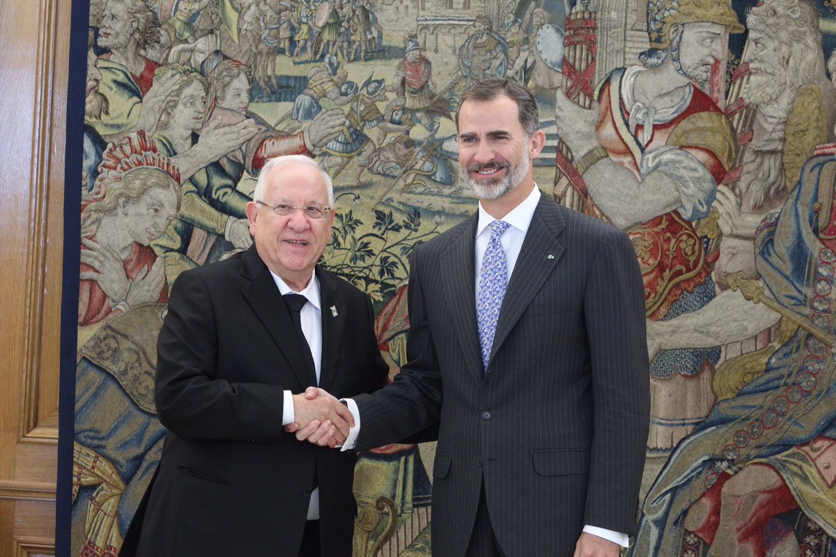 Официальный визит президента Израиля в Испанию: день 1 