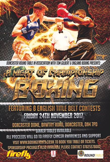 DoncasterRT7's tweet photo. Proud to be hosting this fantastic event for @firefly_donc, tickets &amp; tables available now @roundtablebi @DoncasterDome @LadiesCircleGBI https://t.co/OX8sDJPjjP
