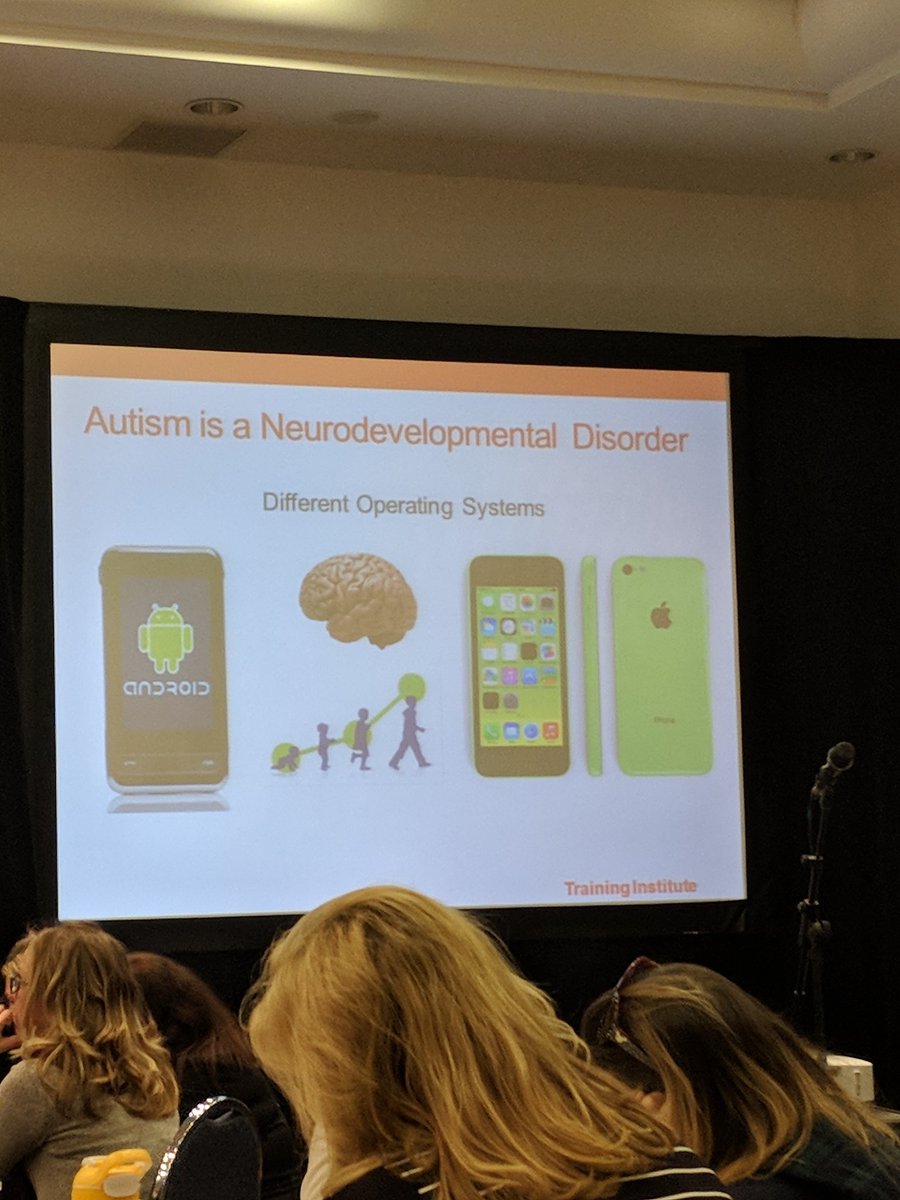AutismSocietyNL's tweet photo. Autism is simply a different operating system. Apple iOS &amp; Android; both awesome, yet different from one another. @Geneva_Centre https://t.co/8v6zqXZ1SO