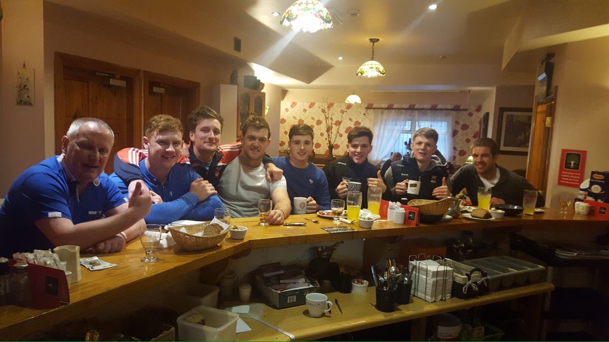 Thanks to <a href="/TheOakCafBar1/">The Oak Café & Bar</a> for feeding all the sick men to set them up for the day. #connaght <a href="/TooreenHurlers/">Tooreen GAA Hurlers</a> <a href="/fergboland1/">fergboland</a> <a href="/MayoGAA/">Mayo GAA</a> <a href="/coyner01/">Stephen Coyne</a>