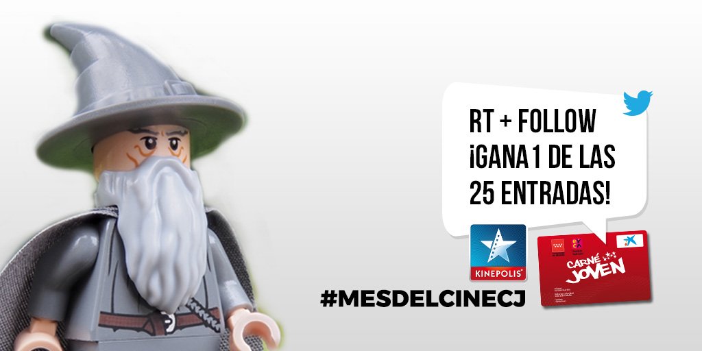 Rt+Fllw #MesDelCineCJ gana 1 de las 25 entradas <a href="/Cines_Kinepolis/">Kinepolis España</a> #madrid bbll bit.ly/2ziK573 fin:12/11