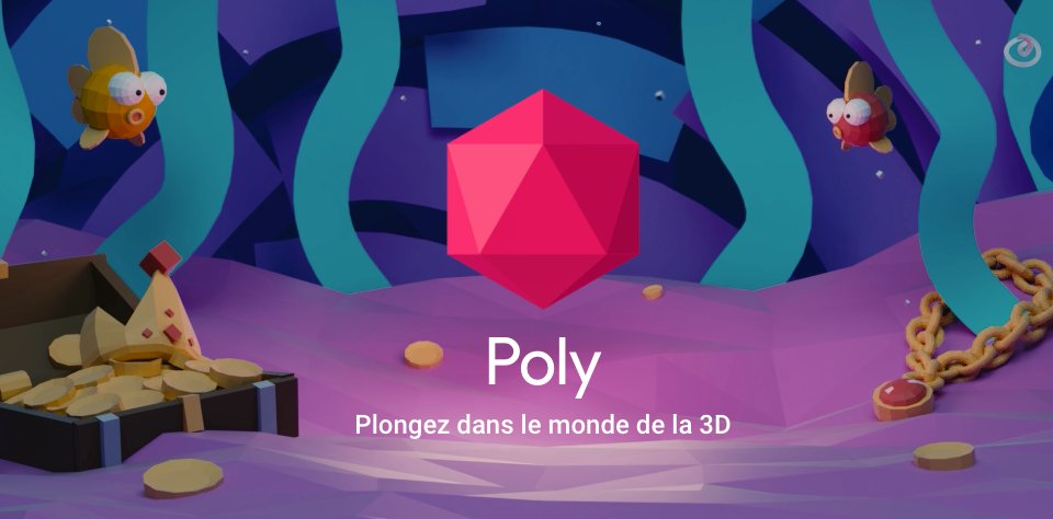 Poly : Google lance une bibliothèque d'objets 3D pour les développeurs AR et VR 1001tweets.com/r/tfP