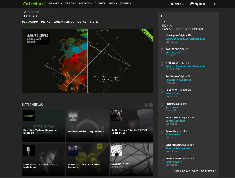 ...And we reached. #top10 !! 💪🏻 🖤@DrumcodeRecords <a href="/beatport/">Beatport</a> #drumcode4life #ramiro4life
