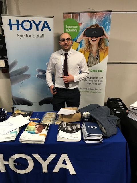 Hoya_UK's tweet photo. #iDay17 #iShow17 has finally arrived. Meet @MarkDavisHoya and @SalwayCourtney on the HOYA stand #event #lenses @IDfromPTR https://t.co/ScadMRIfWQ