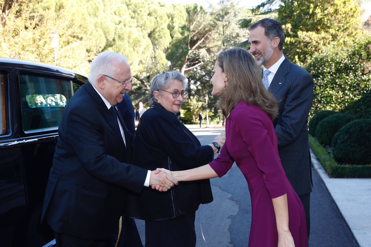 Официальный визит президента Израиля в Испанию: день 1 