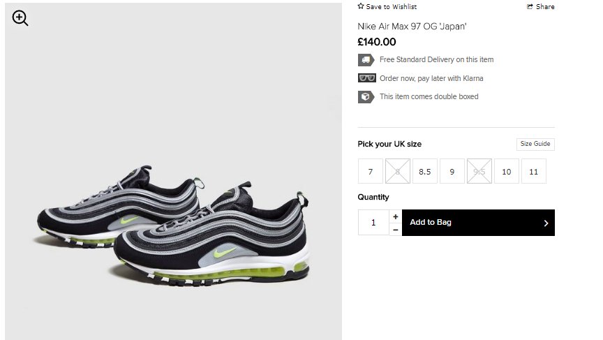 Nike WMNS Air Max 97 Teal Tint 921733 303 in 2019