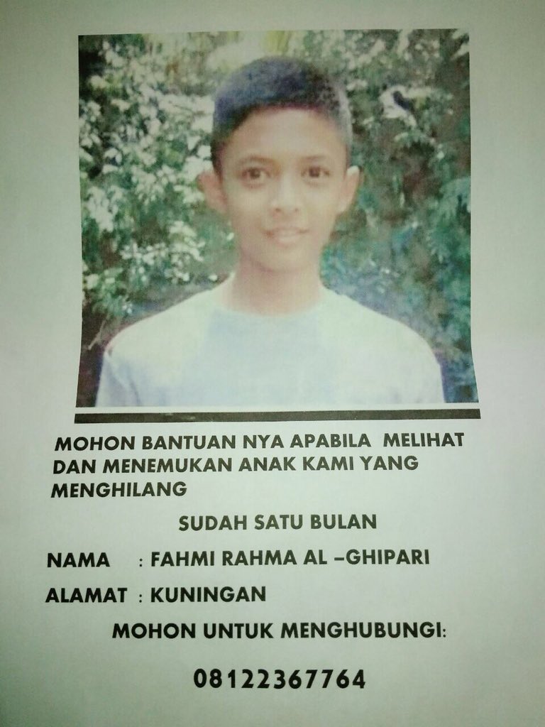 aanibudin's tweet photo. Mohon bantuan share info kehilangan, @rossonerifreak @officialvpc @habibthink https://t.co/tAPY9G5NkB
