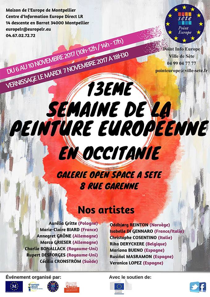 C'est aujourd'hui que s'ouvre la 13ème semaine de la peinture européenne en Occitanie 

#art #Occitanie #culture #Europe