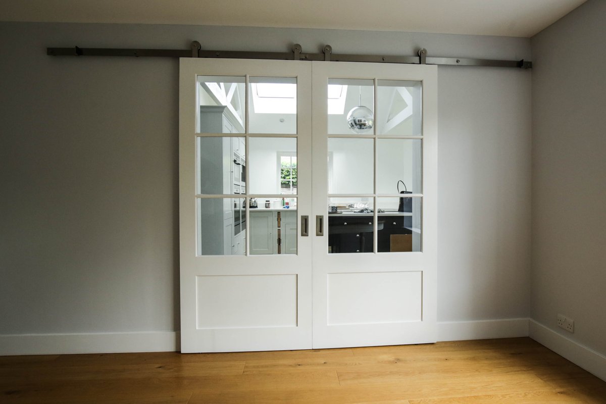 WaterhallJoin's tweet photo. Latest project - American Barn Sliding Doors @realhardware #internaldoors #barndoors #JoinersHertfordshire https://t.co/wqDkBHnJt3