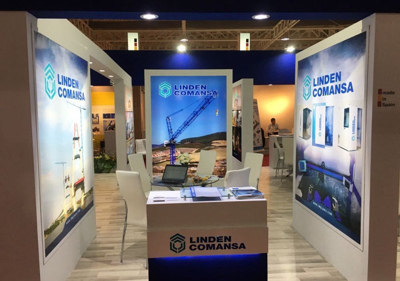 ComansaCranes's tweet photo. The #IranConMin trade show in #Tehran, #Iran ends tomorrow, Tuesday 7th. Don't forget to visit us in booth A30, of RMG Pars! https://t.co/pGhaGh2W7z