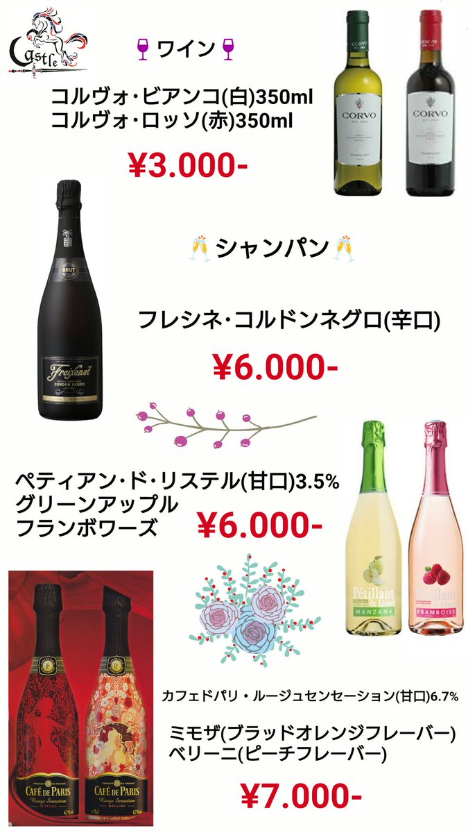 カフェパ ペティアン ワイン