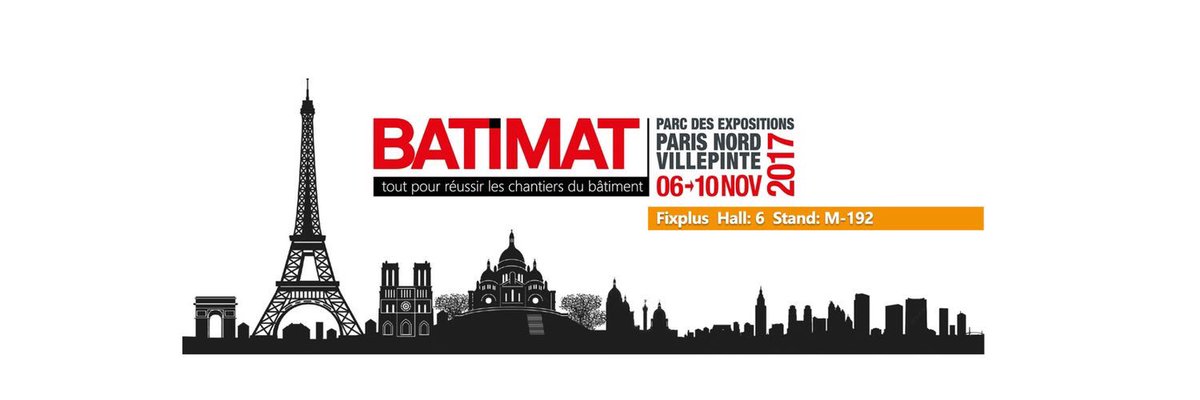 fixplusspain's tweet image. Esta semana presentaremos nuestros nuevos productos en @Batimat, visítenos y descubra nuestra alta calidad