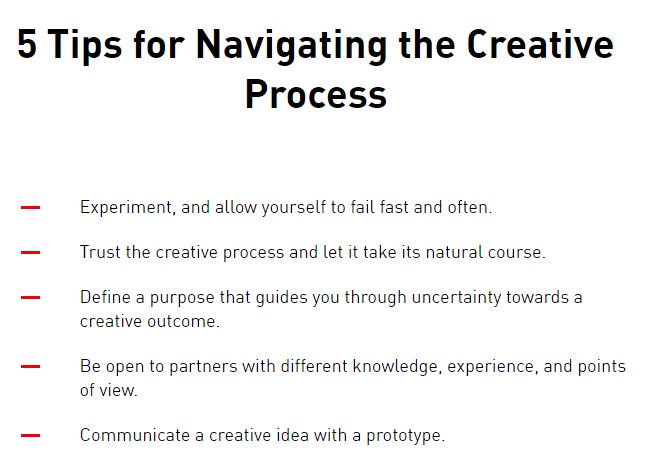 5 tips for navigating the creative #Process ... get more insights into how #adidas approaches #creativity here: gameplan-a.com/creativity-gui…