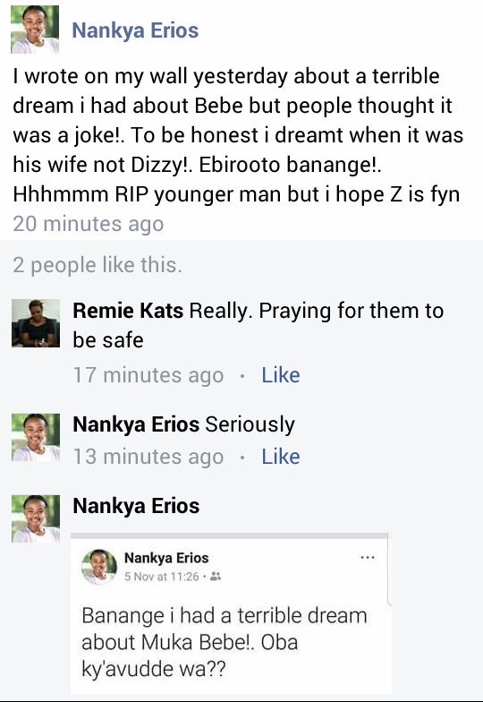 iKabalega's tweet photo. @BebeCoolUG come read this #RIPDizzy @BigEyeUG @NTVTheBeat @arthurtotally @MCYOUNGWIZY @ssaliimz @Vhi_key @digitalgandaug https://t.co/iebdzylj7V