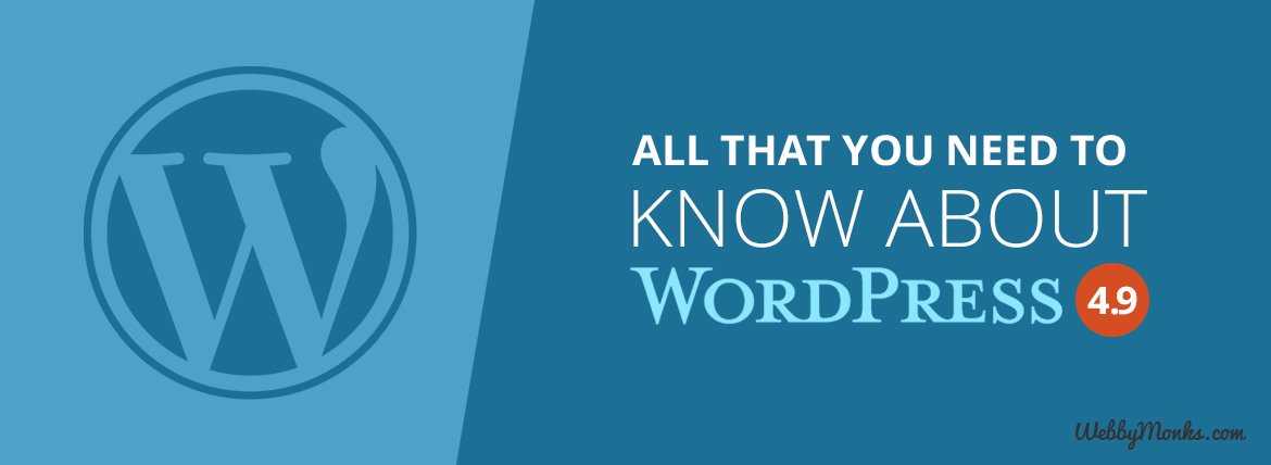 herrseilerbitte's tweet image. &amp;lt;/&amp;gt;

All that you have wanted to know about WordPress 4.9. bit.ly/2Aht519 #WordPress4.9 #WebDevelopment 
…