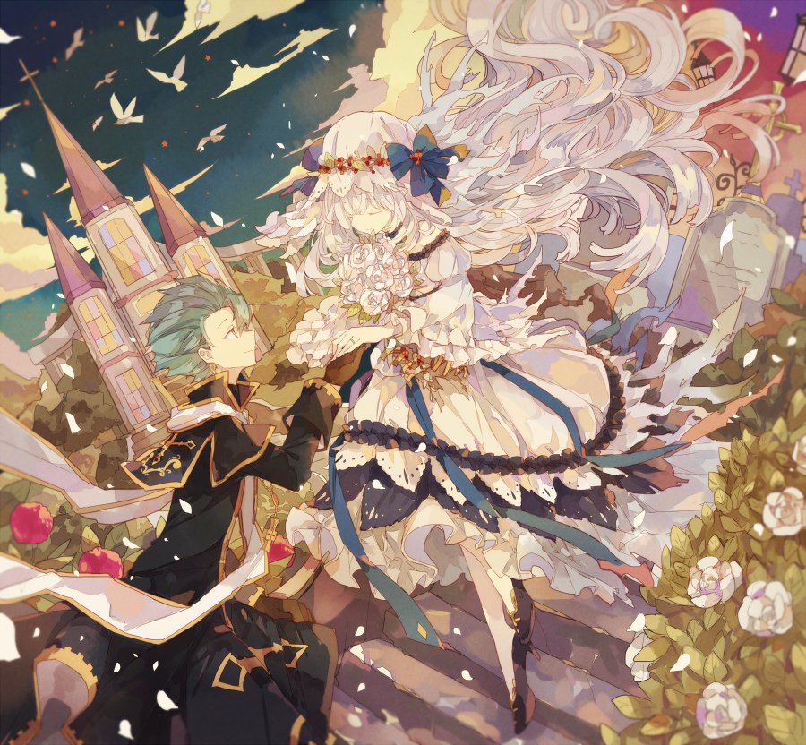 「#無言で過去絵をあげる見た人もやる 」|水々のイラスト