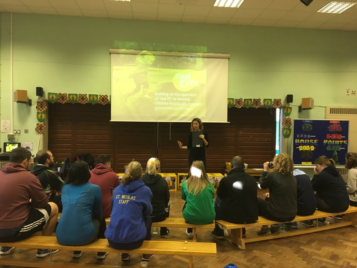 SSPSouthBucks's tweet photo. Real Gym CPD underway @iverheathjs @creatorlaura @Create_Dev Supporting teachers to redefine what’s possible! #realgym #gymnastics #cpd #pe https://t.co/rRhepGkaSb