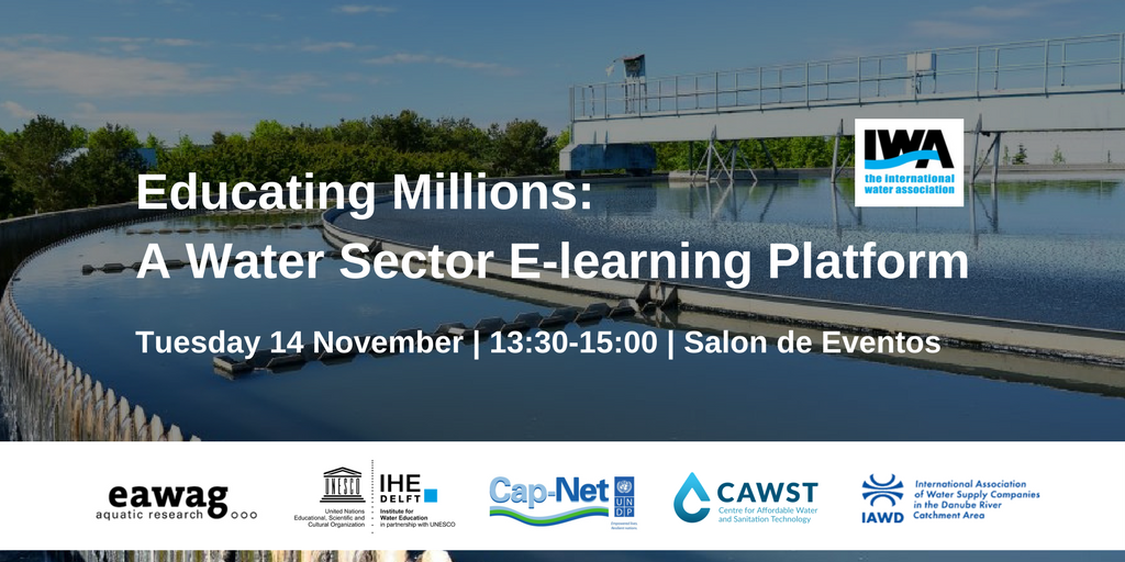 Kirste_dV's tweet photo. Collaborate or fail to Educate the  Millions #water professionals needed https://t.co/fMFvhflefw #IWAlearn #developmentcongress https://t.co/M1DiP9zTkj