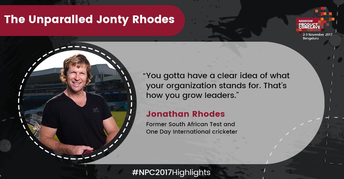 nasscomdeeptech's tweet photo. It was an honor to have @JontyRhodes8 as a keynote #speaker at #NPC2017. Did you attend his session? Tweet to us using #NPC2017Highlights https://t.co/uBkxdFtDOK