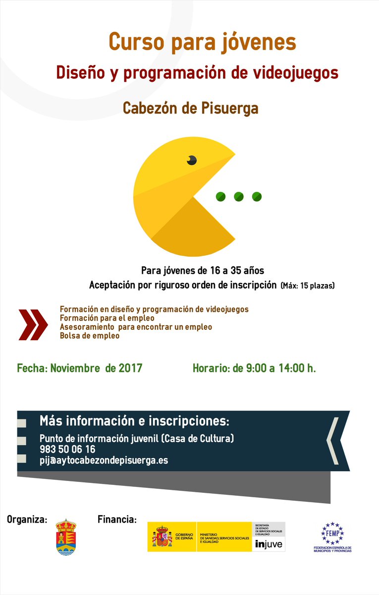 Curso diseño y programación de videojuegos, últimas plazas disponibles