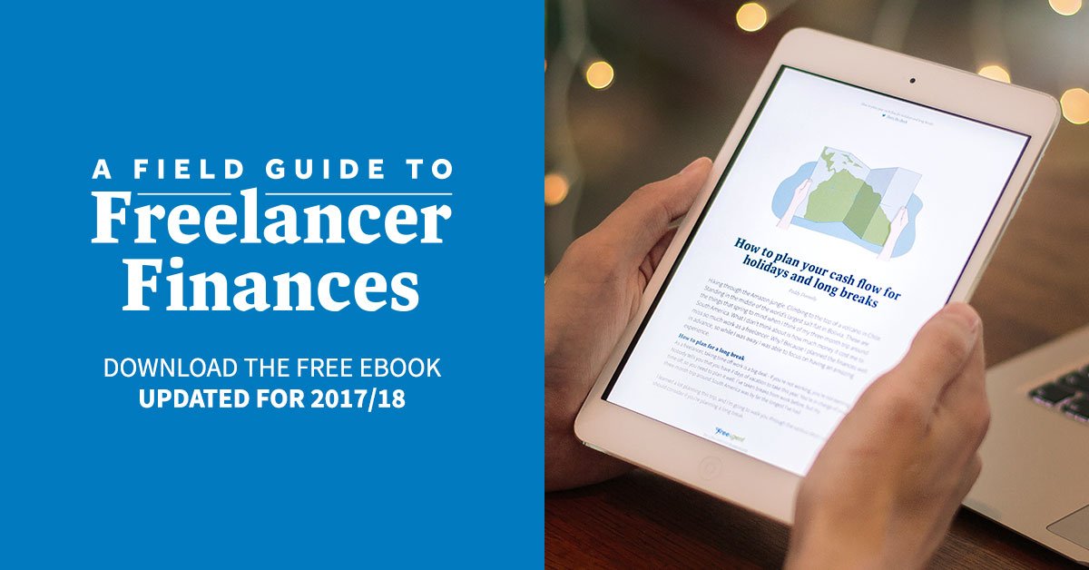 freeagent's tweet photo. Get your free copy of our ebook A Field Guide to #Freelancer Finances https://t.co/zKpycyzbt3 #myfieldguide https://t.co/lunj5XFNjR