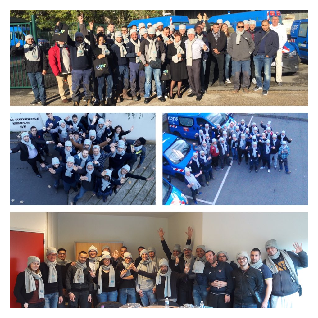 Top départ de la bascule #EOAI_IDF ! On attend avec impatience les photos des autres AI et APPI 😀#GRDFIDF @WLGaz