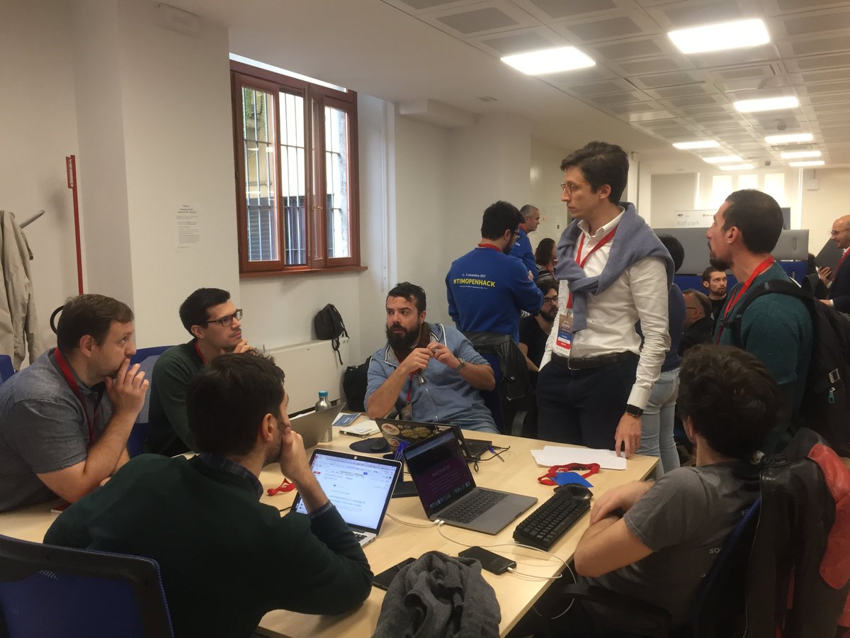 TIM_Enterprise's tweet photo. Un weekend tra #startup, talenti digitali, mentor e tante ore di #coding: quanto entusiasmo per #TIMOPENHACK! https://t.co/Mvsie60h9N