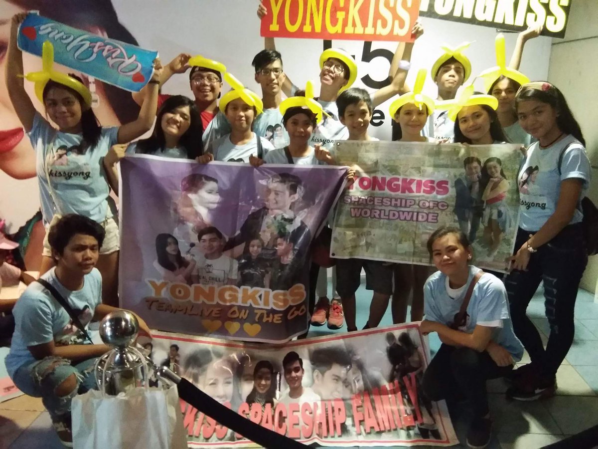 adminYONGKISS's tweet photo. Nkaka kau ng puso team bait go go guys. Congrats queen @delavinkisses  @iamyongm_ 
@gilbert_delavin
@carrie.delavin

#NationalKissesDay https://t.co/n3driBvCsH